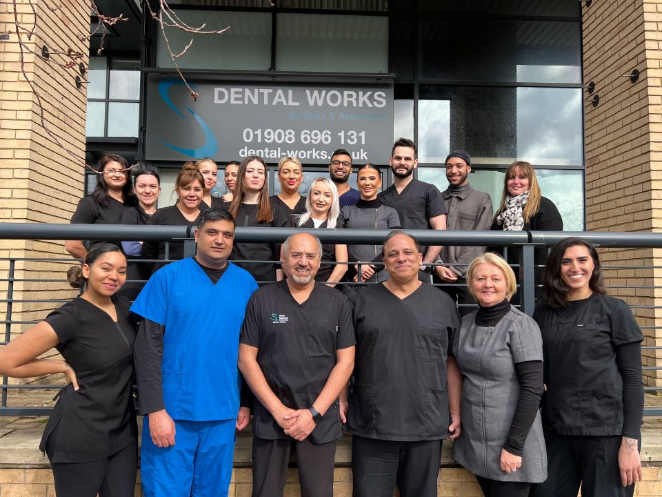 dental works milton keynes team photo